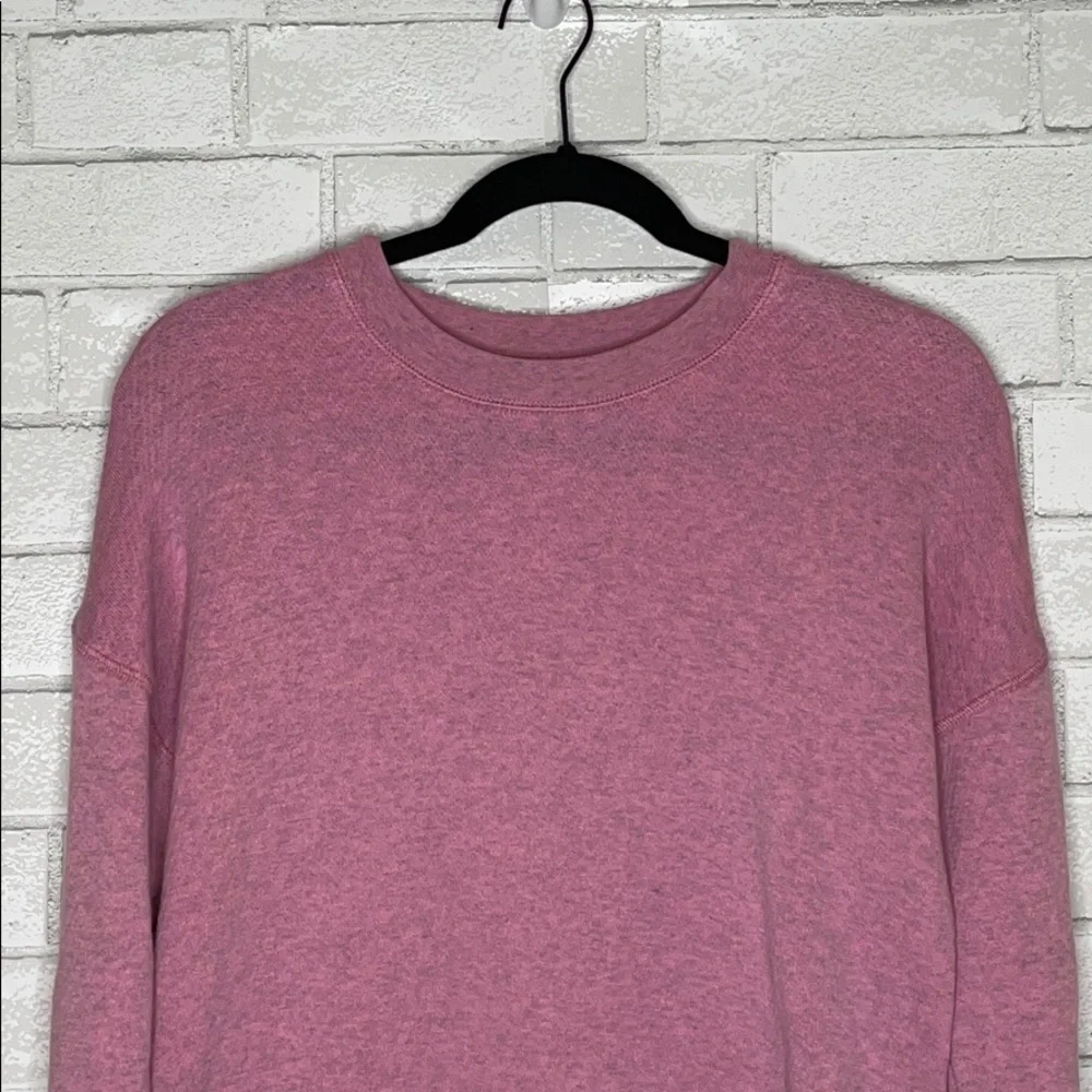 Madewell Pink Crewneck Sweatshirt - Picture 3 of 10